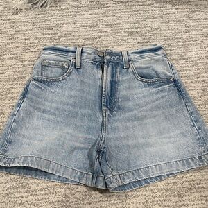 Pistola Light Blue Jean Shorts